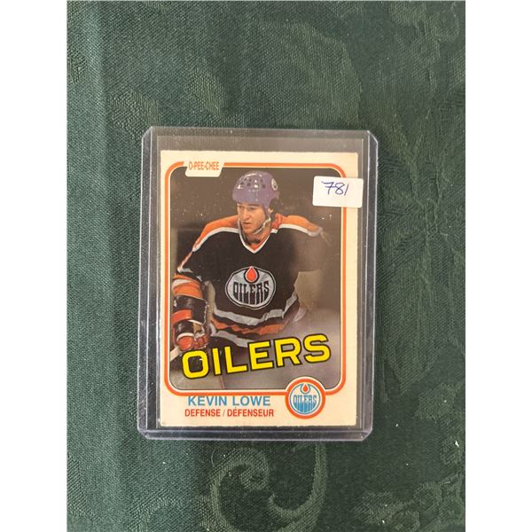 Kevin Lowe - Rookie Card