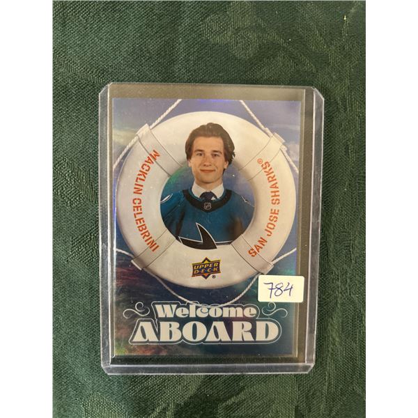 Macklin Celebrini - Rookie Card