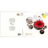 Image 3 : 2015 Royal Canadian Mint Remembrance Coin Collector Card designed to hold special commemorative coin