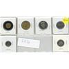 Image 1 : Set of 2022 Canadian coins housed in individual protective holders, featuring denominations from 5 c
