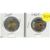 Image 1 : 2025 Canadian $2 circulation coins commemorating the 25th anniversary of the repatriation of Canada'