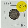 Image 1 : 1899 Canada Silver 5 Cents.