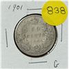 Image 1 : 1901 Canada Silver 50 Cents.