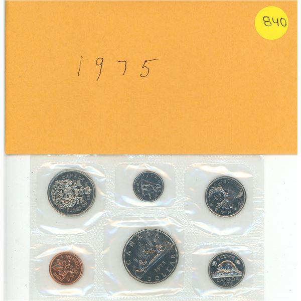 1975 Canada Uncirculated Proof Coin Set.