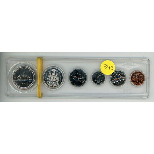 1980 Canada Uncirculated Proof Coin Set.