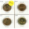 Image 1 : 2008 Canadian Olympic Lucky Loonie,  2010 Canadian "Loonie"  - 100th anniversary of the Royal Canadi
