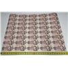 Image 1 : Uncut Sheet of 1986 Canada Two Dollars. (Total 40 Notes)