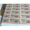 Image 6 : Uncut Sheet of 1986 Canada Two Dollars. (Total 40 Notes)