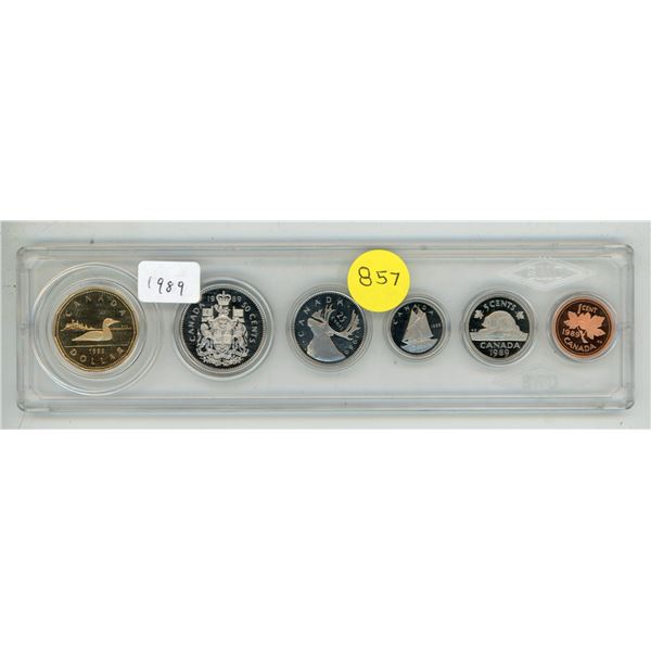 1989 Canada Uncirculated Proof Coin Set.