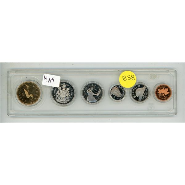 1989 Canada Uncirculated Proof Coin Set.