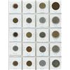 Image 4 : (3) Sheets of Foreign Currency Coins. (Total 60 Coins)