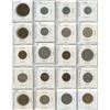 Image 5 : (3) Sheets of Foreign Currency Coins. (Total 60 Coins)
