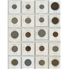 Image 6 : (3) Sheets of Foreign Currency Coins. (Total 60 Coins)