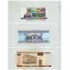 Image 10 : (5) Sheets of Foreign Currency Notes. (New & Uncirculated All) (Total 15 Notes)