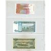Image 4 : (5) Sheets of Foreign Currency Notes. (New & Uncirculated All) (Total 15 Notes)