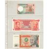Image 5 : (5) Sheets of Foreign Currency Notes. (New & Uncirculated All) (Total 15 Notes)