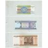 Image 9 : (5) Sheets of Foreign Currency Notes. (New & Uncirculated All) (Total 15 Notes)