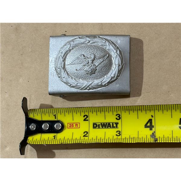Vintage WWII German Luftwaffe aluminum belt buckle.