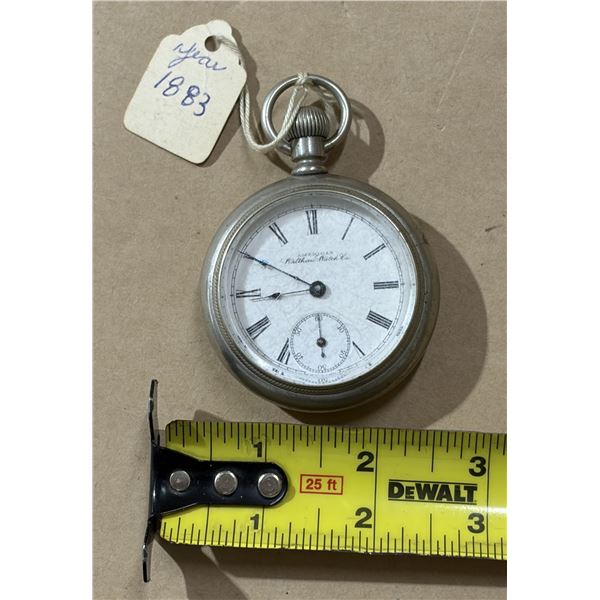 American Waltham Watch Co. pocket watch from roughly 1883.