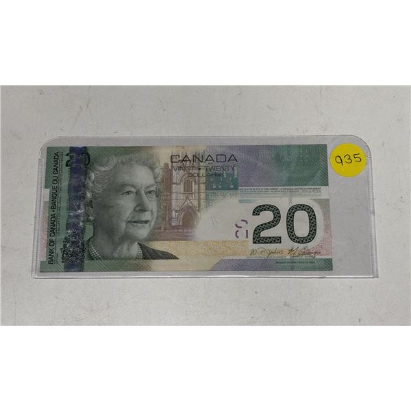 2004 Canada Twenty Dollar.