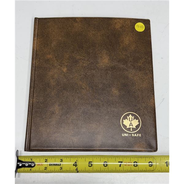 1971-1980 Uncirculated Proof Set In Uni-Safe Binder.
