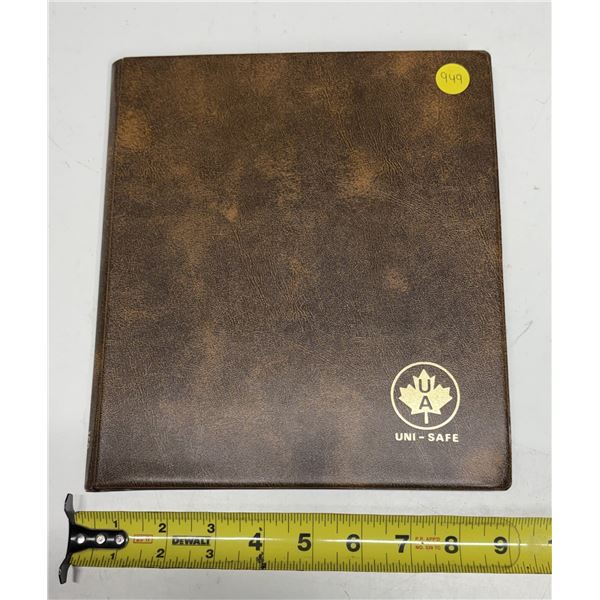 1981-1990 Uncirculated Proof Set In Uni-Safe Binder.