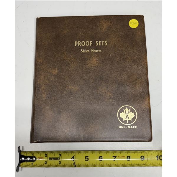 1991-2000 Uncirculated Proof Set In Uni-Safe Binder.