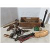 Image 2 : Lot of Cobbler Shoe Repair In Original Wooden box