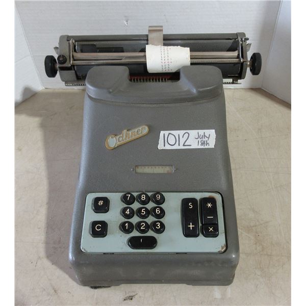 Vintage Odhner Electric Calculating Machine