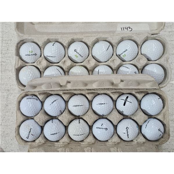 (24) Golf Balls – Taylor Made RocketBallz, RBZ, etc.