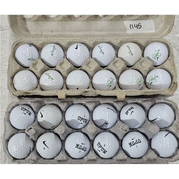 (24) Golf Balls – Nike Karma & Mojo
