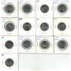 Image 1 : 1992 Canadian 25-cent coins commemorating the 125th anniversary of Confederation.