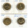 Image 1 : 1992, 1994, 1995, 1997 Canada Proof Like Special One Dollars.