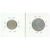Image 2 : 1968 Canada Silver 10 Cents and 25 Cents.