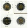 Image 2 : 1996-1999 Canada Uncirculated Special Proof Like Two Dollars.