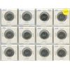 Image 1 : 1968-1997 Canada 25 Cents Coins.