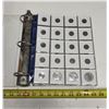Image 3 : Binder of (5) Sheets with Coin Sleeves(Different Sizes) In It. (Empty)