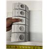 Image 7 : Binder of (5) Sheets with Coin Sleeves(Different Sizes) In It. (Empty)