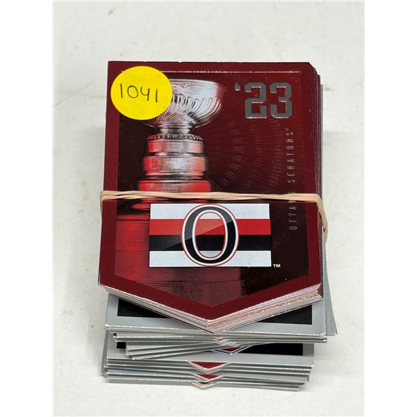 2011-12 Panini Molson Coors Light Stanley Cup Banner hockey cards.