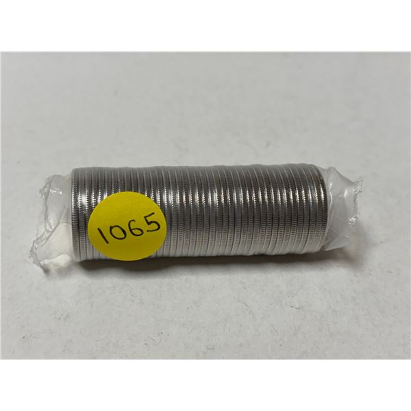 Roll of 2010 Canadian 25 Cents - Celebrating the 65th Anniversary of the end of World War II.