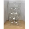 Image 2 : 360 degree rotating acrylic display stand 16.5 in tall