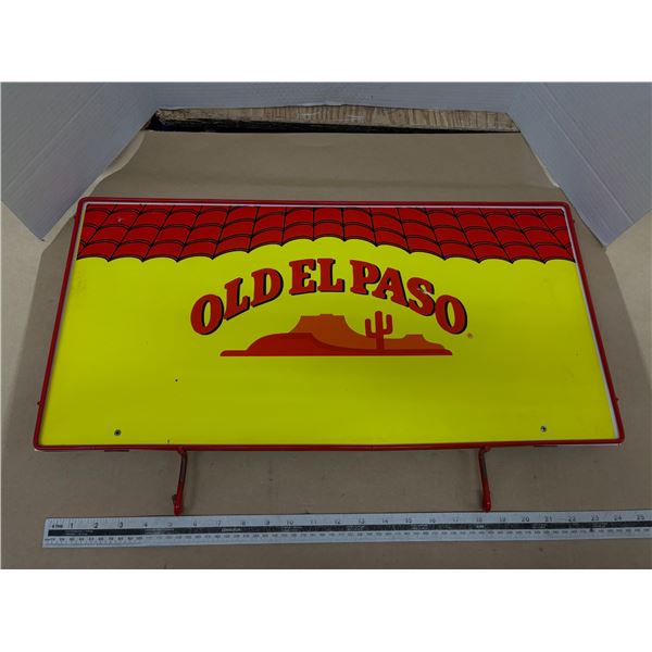 Old El Paso sign 24 inches wide by 12 inches tall
