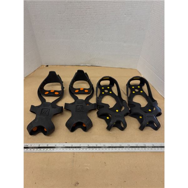 2 sets of ice cleats