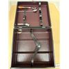 Image 8 : 2 vintage suitcases and black chest