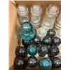 Image 2 : Insulators (42) green, blue, white