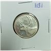 Image 1 : 1966 Canadian Silver 25 Cents Coin