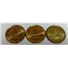 Image 1 : (2) 2010 Canadian 1 dollar and (1) 2012 Canadian 1 dollar Coins