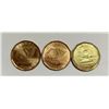 Image 2 : (2) 2010 Canadian 1 dollar and (1) 2012 Canadian 1 dollar Coins