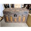 Image 1 : Antique/Vintage Trunk - 30" x 16 1/2" x 19"Tall