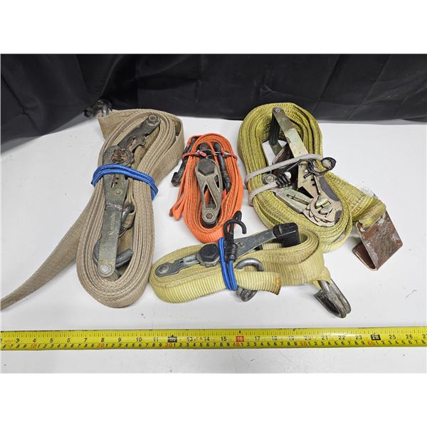 (4) Heavy Duty Straps